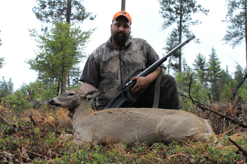 muzzleloader deer hunting in Eastern Washington Danny