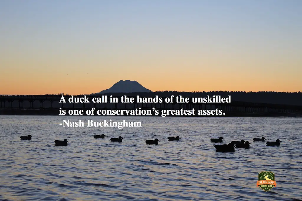 best hunting quotes duck call