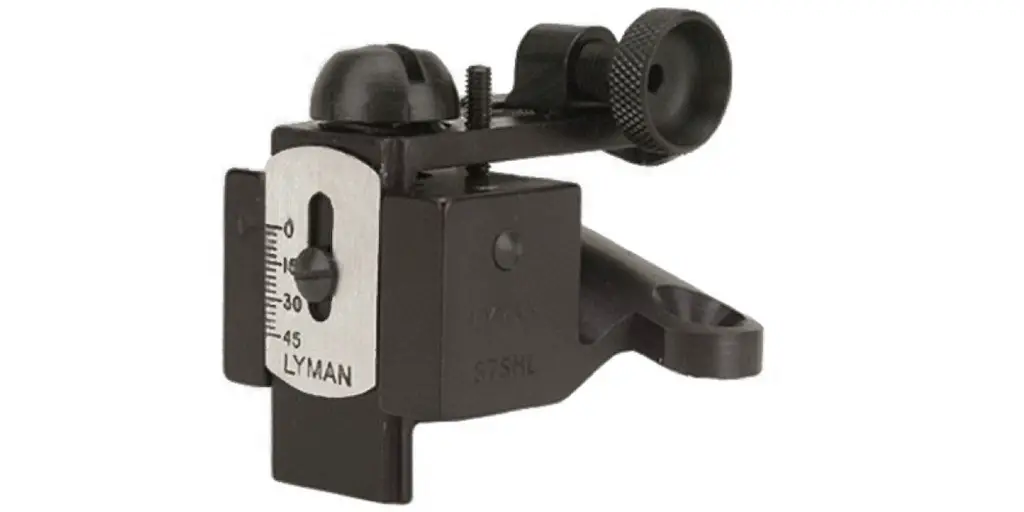 best muzzleloader sights lyman peep sight