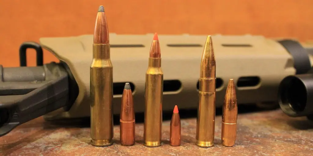 5.56 vs 300 Blackout vs 308 Winchester bullets