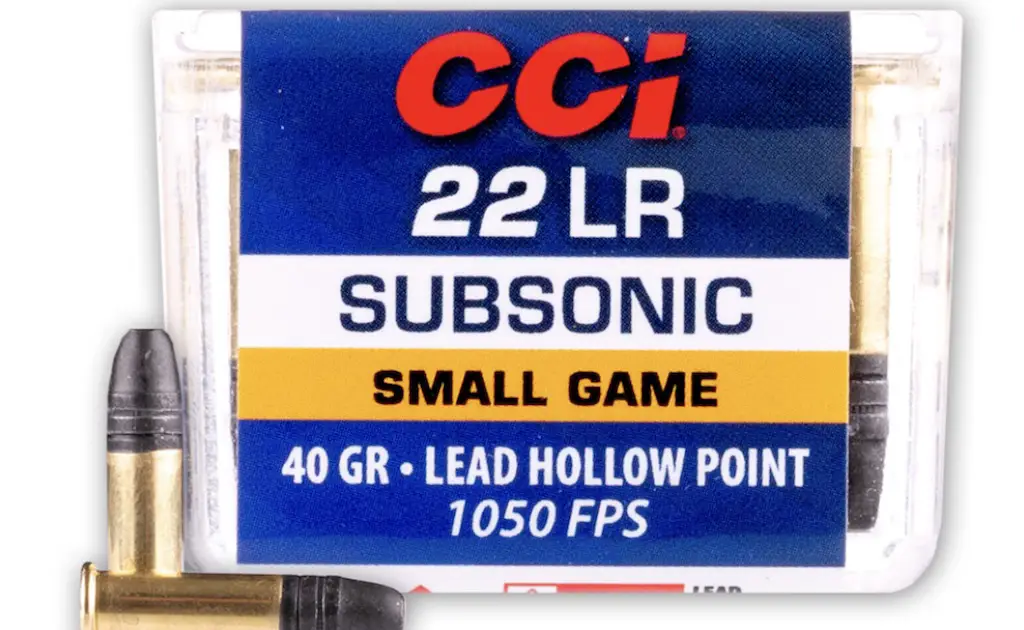 picture of best 22lr ammo for accuracy cci subsonic