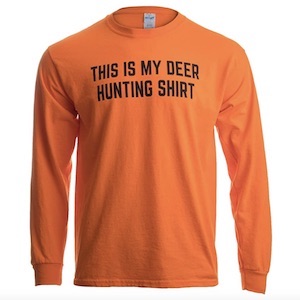 picture of best gifts for hunters deer hunting shirt