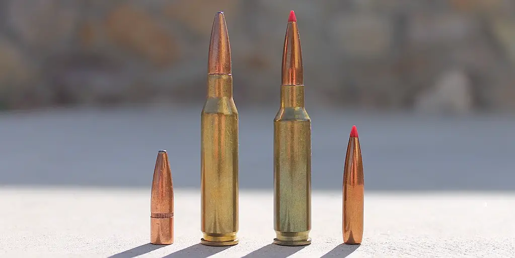picture of 6.5 creedmoor vs 7mm-08 bullets