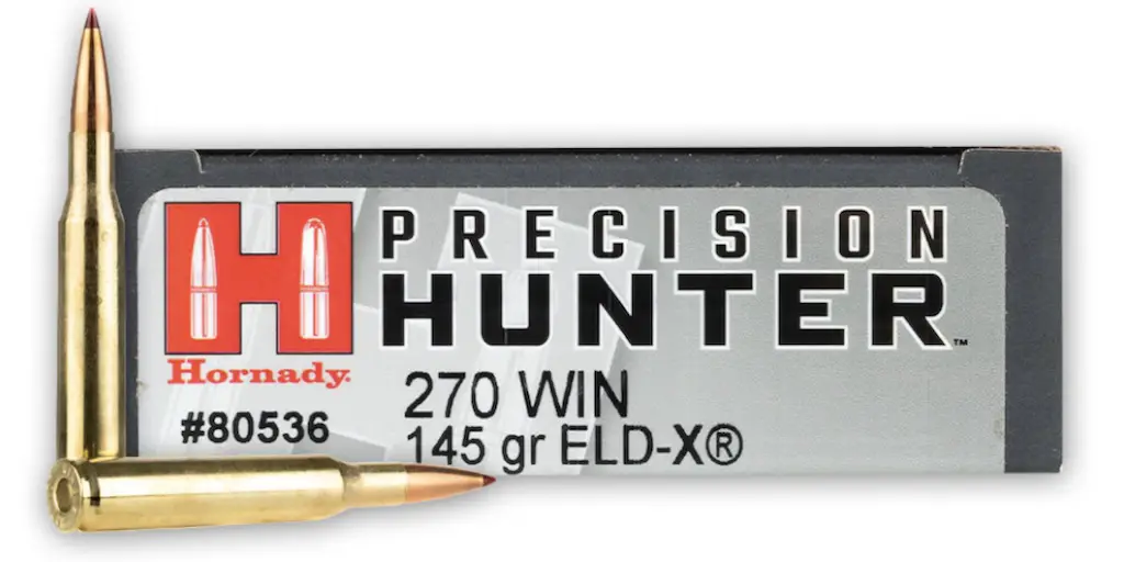 picture of best 270 ammo for deer and elk hornady precision hunter