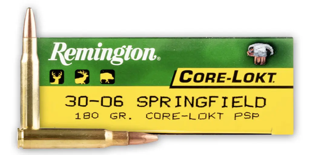 picture of best 30-06 ammo for hunting elk deer hogs bear core lokt