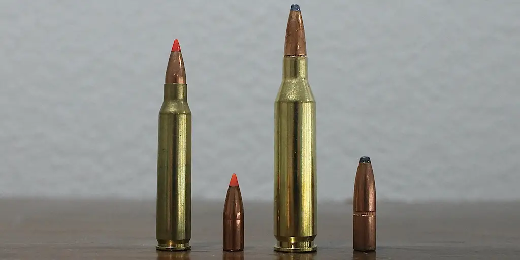 Modern - Two Spent Bullet Casings On Side