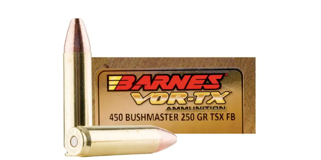picture of best 450 bushmaster hunting ammo barnes