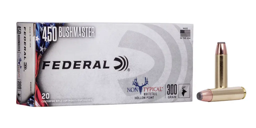 picture of best 450 bushmaster hunting ammo nontypical