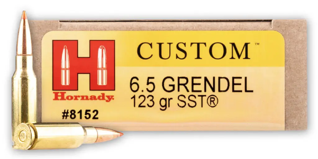 picture of best 6.5 grendel ammo for hunting deer hornady