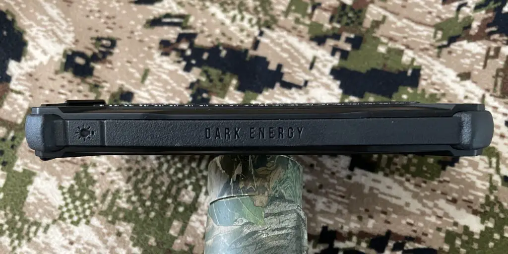 picture of dark energy poseidon pro review LED light button