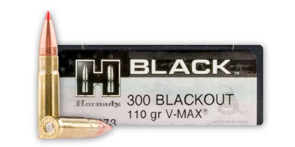 best 300 blackout hunting ammo hornady black