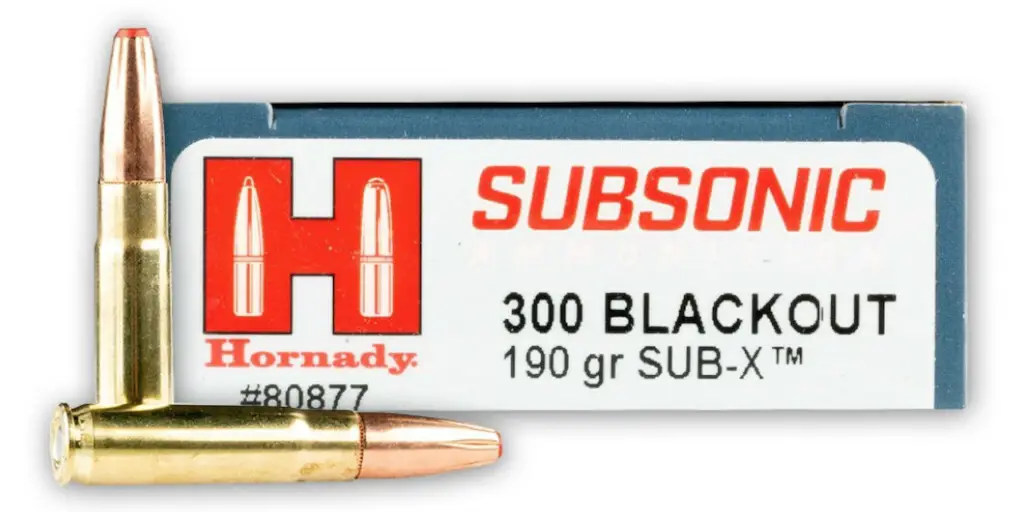 best 300 blackout hunting ammo hornady subsonic