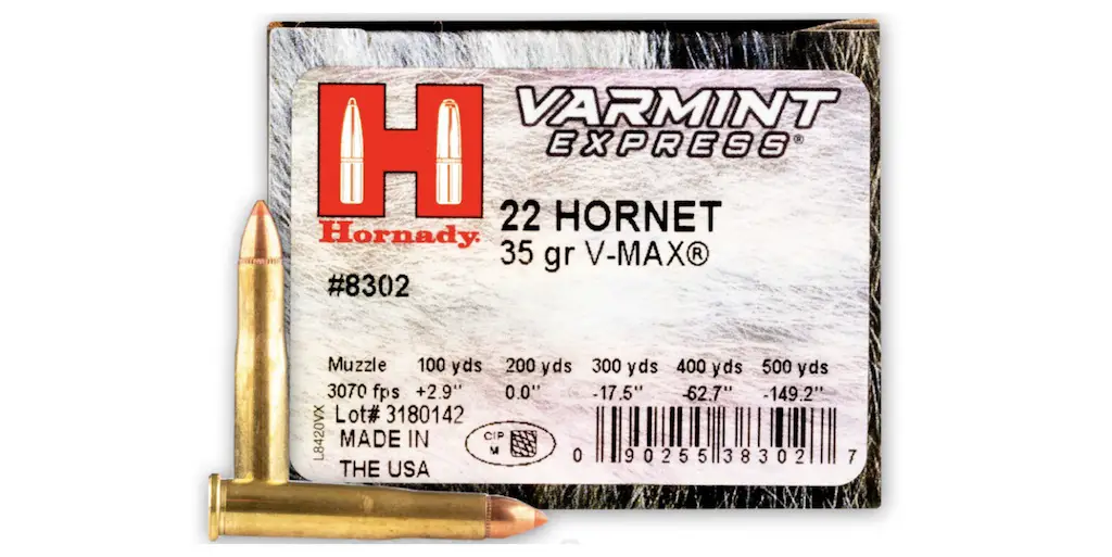 picture of best 22 hornet ammo hornady