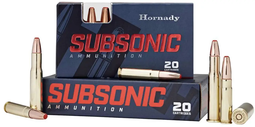 picture of best 350 legend ammo for hunting subsonic