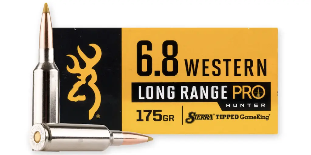 picture of best 6.8 western ammo for hunting browning