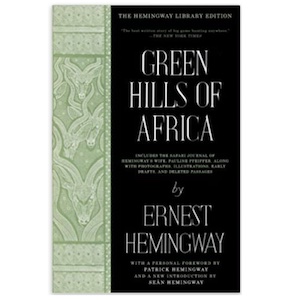 picture of best african hunting books green hills of africa