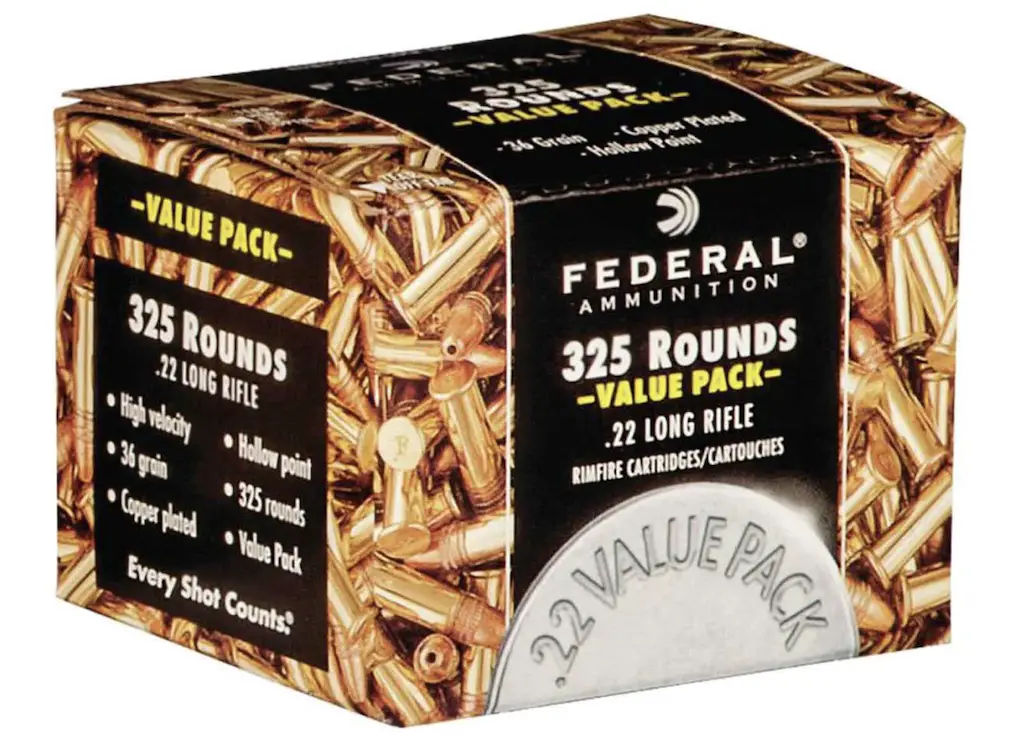 picture of best 22lr ammo for hunting federal champion cphp