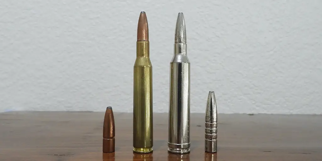 picture of 270 vs 7mm rem mag bullets