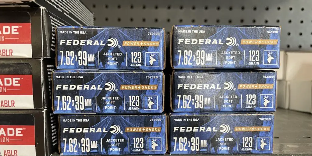 picture of 7.62x39 ammo federal