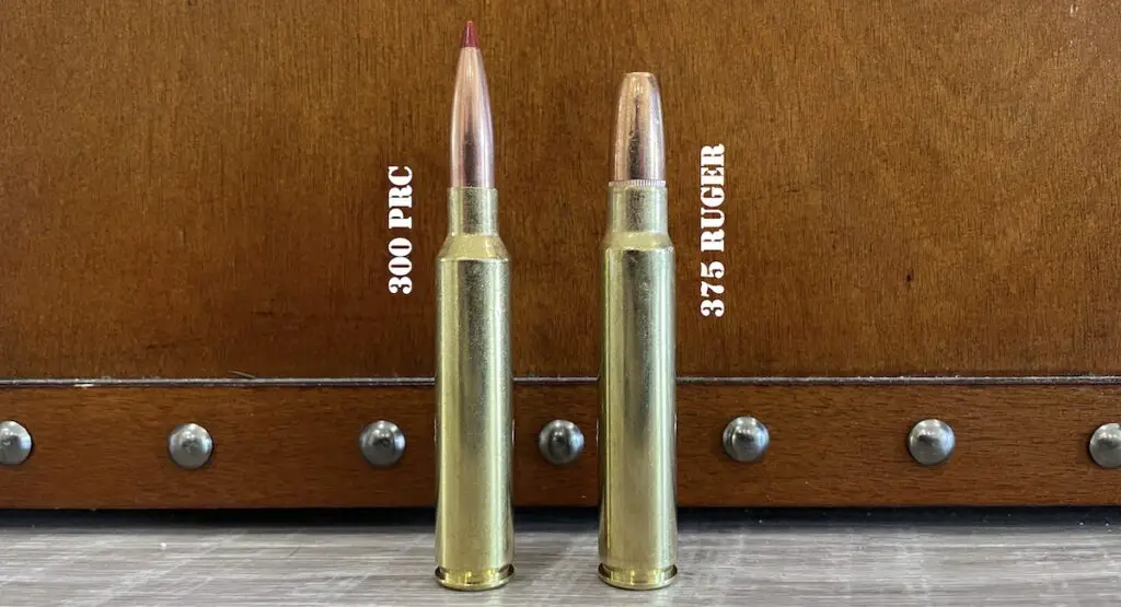 picture of 300 prc vs 375 ruger