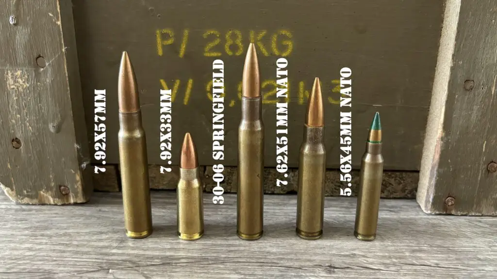 photo of 223/5.56 vs 7.62x39mm german vs american