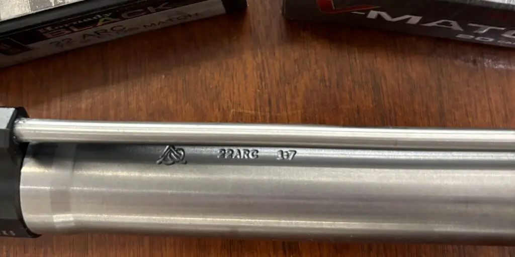 picture of 22 arc barrel