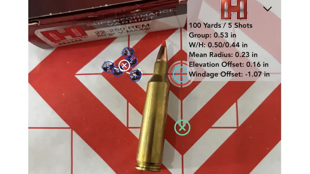 picture of 22 creedmoor vs 22-250 50gr vmax