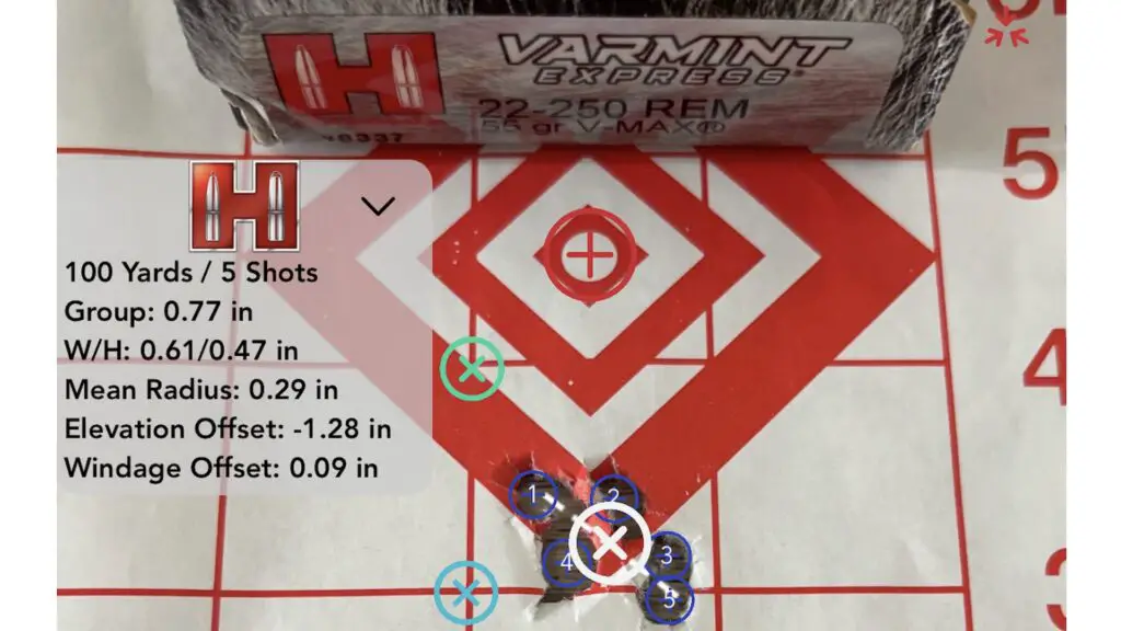 picture of 22 creedmoor vs 22-250 55gr vmax